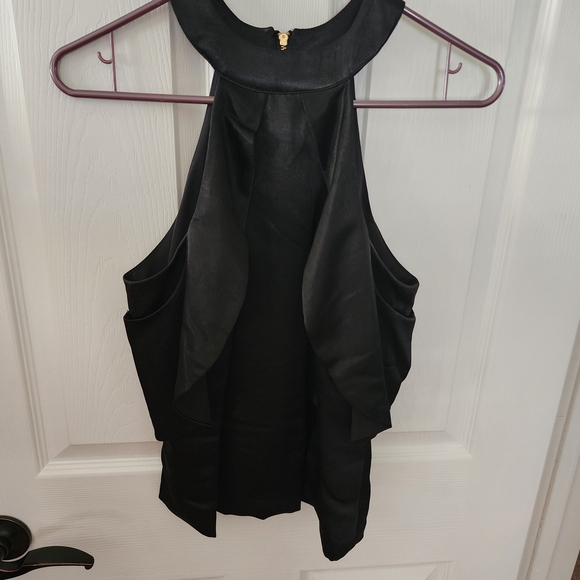 Nanette Lepore Tops - Nanette Lepore Elegant Black Halter Dress